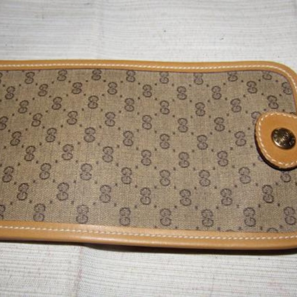 Gucci Brown Small G Logo Coated Canvas - Picture 6 of 8